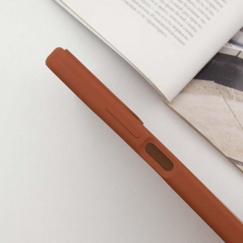 Чохол Silicone Cover Ummi Lakshmi Full Camera (AA) для Xiaomi Redmi 13 4G / Poco M6 4G Коричневий / Brown