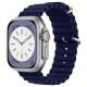 Ремінець Ocean Band для Apple Watch 38/40/41/42mm(ser.10) Синій / Deep navy