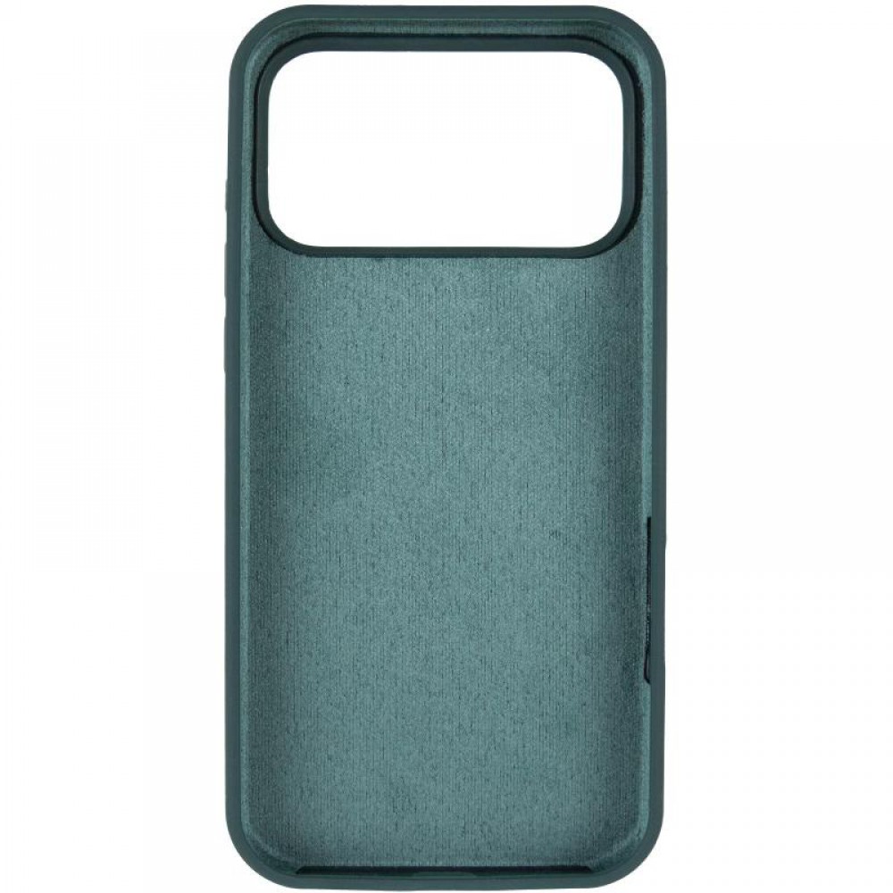 Чохол Silicone Case Full Protective (AA) для Apple iPhone 17 Pro Max (6.9") Зелений / Forest green