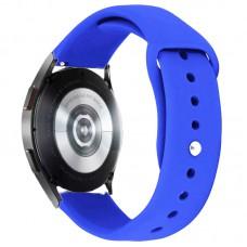Силіконовий ремінець Sport для Smart Watch 20mm Синій / Capri Blue