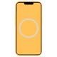 Чохол Silicone case (AAA) full with Magsafe and Animation для Apple iPhone 15 Pro (6.1") Жовтий / Sunshine