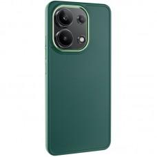 TPU чохол Bonbon Metal Style для Xiaomi Redmi Note 13 4G Зелений / Army green