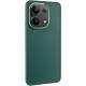 TPU чохол Bonbon Metal Style для Xiaomi Redmi Note 13 4G Зелений / Army green