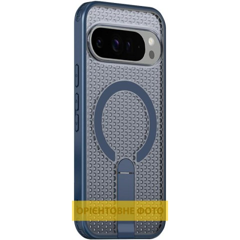 Чохол TPU Breeze with MagSafe stand для Google Pixel 9 Pro XL / 10 Pro XL Blue