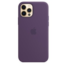 Чохол Silicone Case Full Protective (AA) для Apple iPhone 12 Pro Max (6.7") Фіолетовий / Amethyst