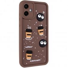 Чохол TPU Toys Case для Samsung Galaxy A05 Brown / Always Happy