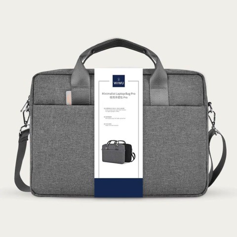 Сумка для ноутбуку WIWU Minimalist Laptop II 13.3" / 13.6" / 14.2" Grey