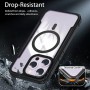 TPU+PC чохол Defense Clear with MagSafe для Apple iPhone 15 Pro (6.1") Чорний