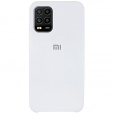 Чохол Silicone Cover (AAA) для Xiaomi Mi 10 Lite Білий / White