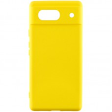 Чохол Silicone Cover Lakshmi (A) для Google Pixel 7a Жовтий / Flash