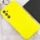 Чохол TPU GETMAN Liquid Silk Full Camera для Samsung Galaxy M34 5G Жовтий / Flash