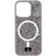 TPU чохол Bling World Rock Diamond with MagSafe для Apple iPhone 14 (6.1") Grey