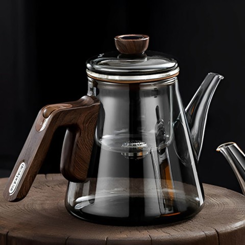 Чайник для заварювання TeaPot D-24C 800ml Transparent gray