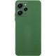 Чохол TPU GETMAN Liquid Silk Full Camera для Xiaomi Redmi 12 Зелений / Dark green