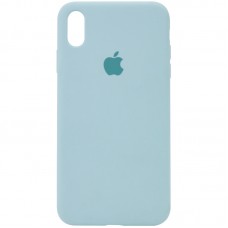 Чохол Silicone Case Full Protective (AA) для Apple iPhone XR (6.1") Бірюзовий / Turquoise
