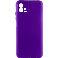 Чохол TPU GETMAN Liquid Silk Full Camera для Motorola Moto G72 Фіолетовий / Ultra Violet
