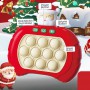 Портативна гра Pop-it Speed Push Game Santa Claus