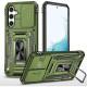 Ударостійкий чохол Camshield Army Ring для Samsung Galaxy S25 / S24 Оливковий / Army Green