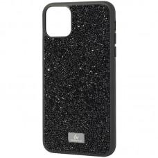 TPU чохол Bling World Rock Diamond для Apple iPhone 15 (6.1") Чорний