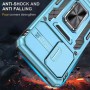 Ударостійкий чохол Camshield Army Ring для Samsung Galaxy A13 4G / A04s Блакитний / Light Blue