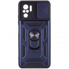 Чохол Ummi Camshield Serge Ring для Xiaomi Redmi Note 10 / Note 10s / Poco M5s Синій
