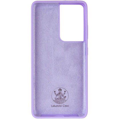 Чохол Silicone Cover Ummi Lakshmi (AA) для Samsung Galaxy S21 Ultra Бузковий / Dasheen