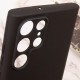 Чохол TPU GETMAN Liquid Silk Full Camera для Samsung Galaxy S24 Ultra Чорний / Black