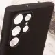Чохол TPU GETMAN Liquid Silk Full Camera для Samsung Galaxy S24 Ultra Чорний / Black