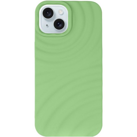 Чохол TPU MonoWave для Apple iPhone 15 (6.1") Light Green