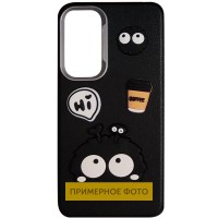 Чохол TPU Leather Toys для Samsung Galaxy A15 4G/5G / M15 5G Monster / Black