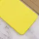 Чохол TPU GETMAN Liquid Silk Full Camera для Samsung Galaxy M34 5G Жовтий / Flash
