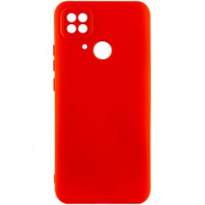 Чохол Silicone Cover Lakshmi Full Camera (A) для Xiaomi Poco C40 Червоний / Red