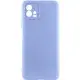Чохол TPU GETMAN Liquid Silk Full Camera для Motorola Moto G72 Бузковий / Light purple