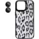 Чохол TPU+PC Wild Leopard with MagSafe and Lens для Apple iPhone 17 (6.3") Black
