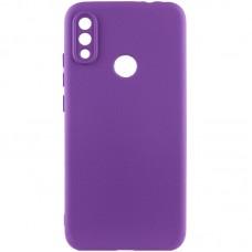 Чохол TPU GETMAN Liquid Silk Full Camera для Xiaomi Redmi Note 5 Pro / Note 5 (AI Dual Camera) Фіолетовий / Purple