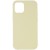 Чохол Silicone Case Full Protective (AA) NO LOGO для Apple iPhone 11 Pro Max (6.5") Жовтий / Mellow Yellow