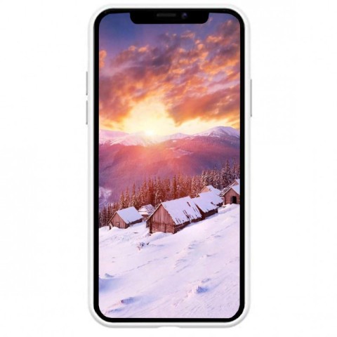 Чохол Silicone Case Full Protective (AA) для Apple iPhone X / XS (5.8") Білий / White