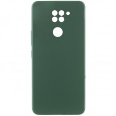 Чохол Silicone Cover Lakshmi Full Camera (AAA) для Xiaomi Redmi Note 9 / Redmi 10X Зелений / Cyprus Green