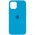 Чохол Silicone Case Full Protective (AA) для Apple iPhone 13 Pro Max (6.7") Блакитний / Blue
