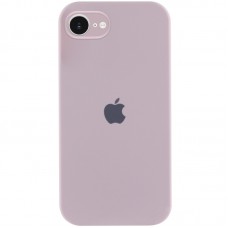Чохол Silicone Case Full Camera Protective (AA) для Apple iPhone 16e (6.1") Рожевий / Chalk Pink