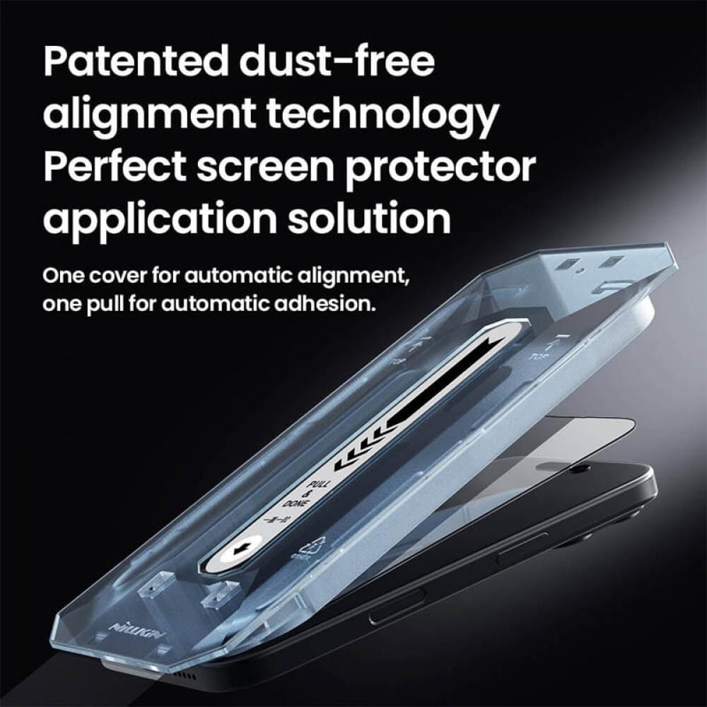 Защитное стекло Nillkin (CP+PRO) для Apple iPhone 16 Pro (6.3") (+ аппликатор)