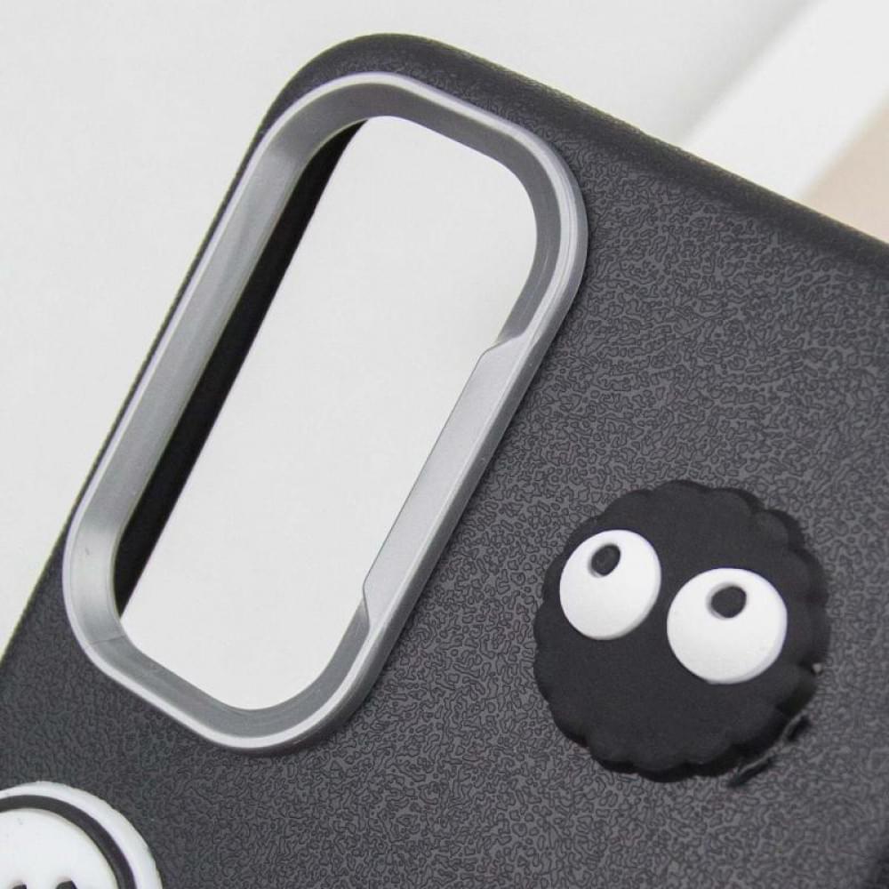 Чохол TPU Leather Toys для Samsung Galaxy S24 FE Monster / Black