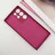 Чохол Silicone Cover Lakshmi Full Camera (AA) для Samsung Galaxy S24 Ultra Бордовий / Marsala