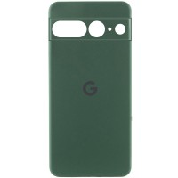 Чохол Silicone Cover Lakshmi Full Camera (AA) with logo для Google Pixel 7 Pro Зелений / Dark green
