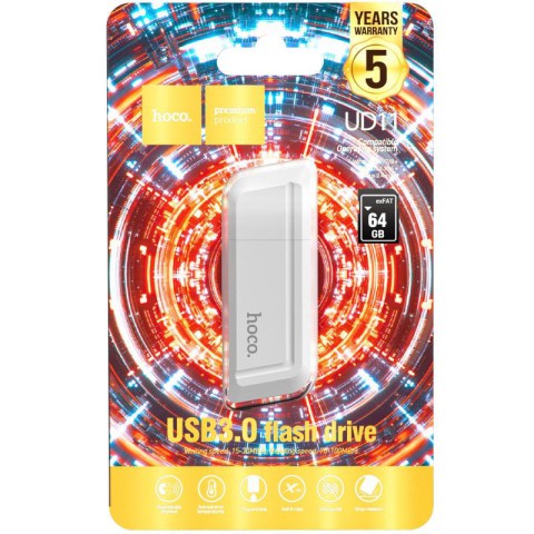 Флеш-накопичувач Hoco UD11 USB3.0 - 64GB White