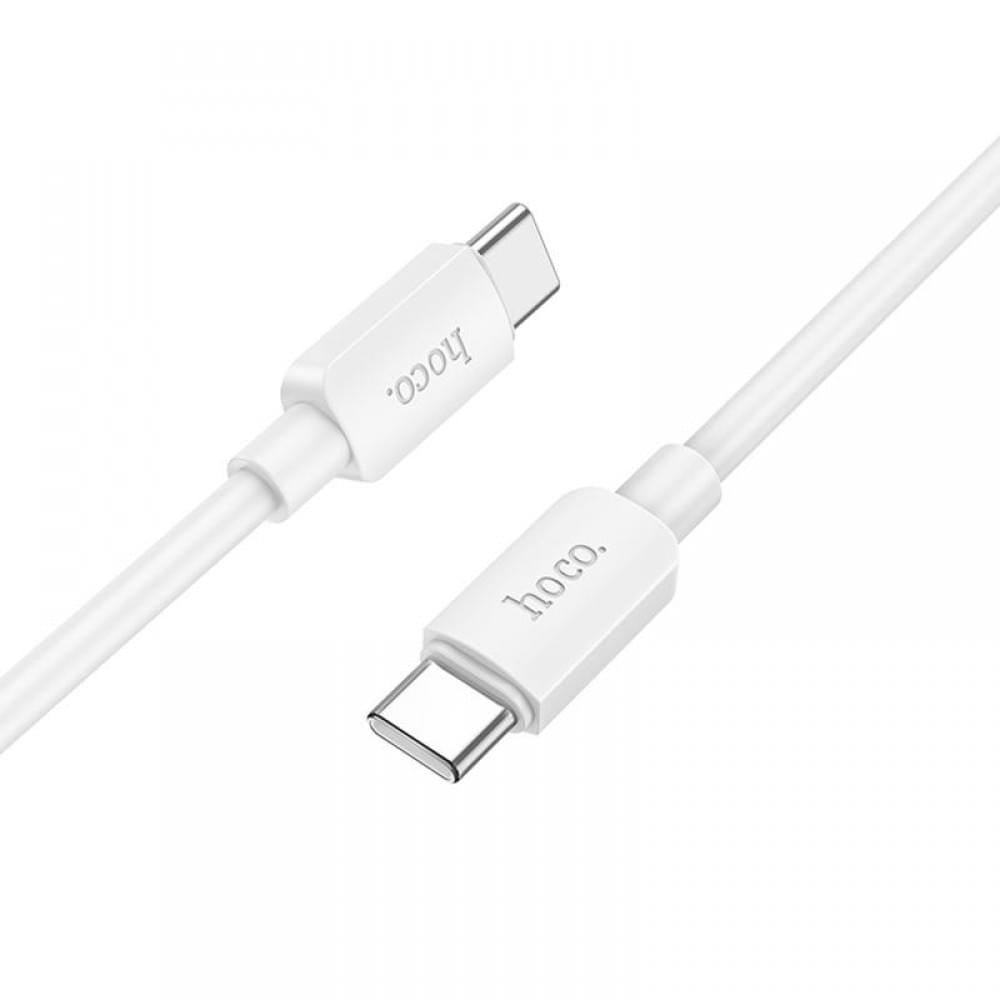 Дата кабель Hoco X96 Hyper Type-C to Type-C 60W (1m) White