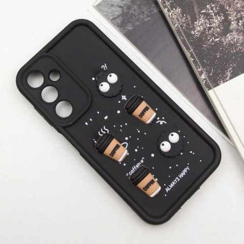 Чохол TPU Toys Case для Samsung Galaxy A15 4G/5G Black / Always Happy