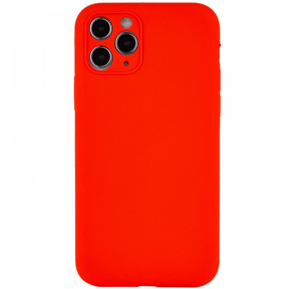 Чохол Silicone Case Full Camera Protective (AA) NO LOGO для Apple iPhone 12 Pro Max (6.7") Червоний / Red Чохол Silicone Case Full Camera Protective (AA) NO LOGO для Apple iPhone 12 Pro Max (6.7") Червоний / Red