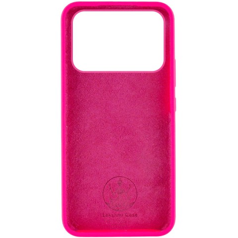 Чохол Silicone Cover Lakshmi (AAA) для Xiaomi Poco X6 Pro Рожевий / Barbie pink