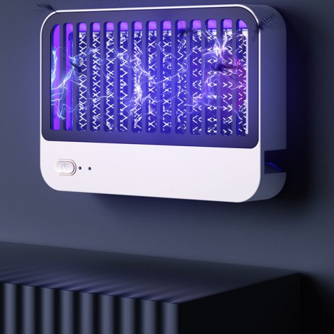 Пастка для комах з UV підсвічуванням P8 with battery 1200 mAh White